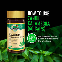 Thumbnail for Zandu Kalamegha Good For Liver Health Capsules