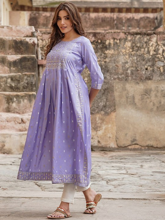 ethnic-motif-printed-high-slit-kurta