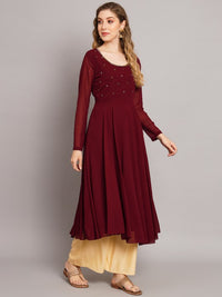 Thumbnail for Women Yoke Design Anarkali Kurta