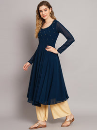 Thumbnail for Women Yoke Design Anarkali Kurta