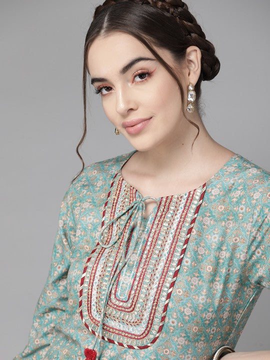 calm-blue-and-beige-ethnic-motifs-print-kurta