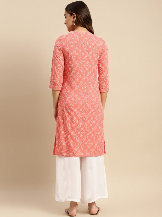 bandhani-printed-gotta-patti-straight-kurta