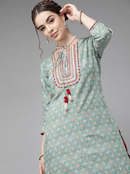 calm-blue-and-beige-ethnic-motifs-print-kurta