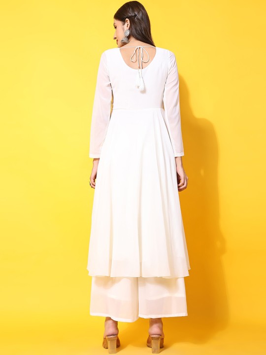 Women Yoke Design Anarkali Kurta