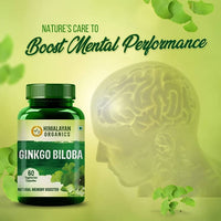 Thumbnail for Himalayan Organics Ginkgo Biloba Vegetarian Capsules