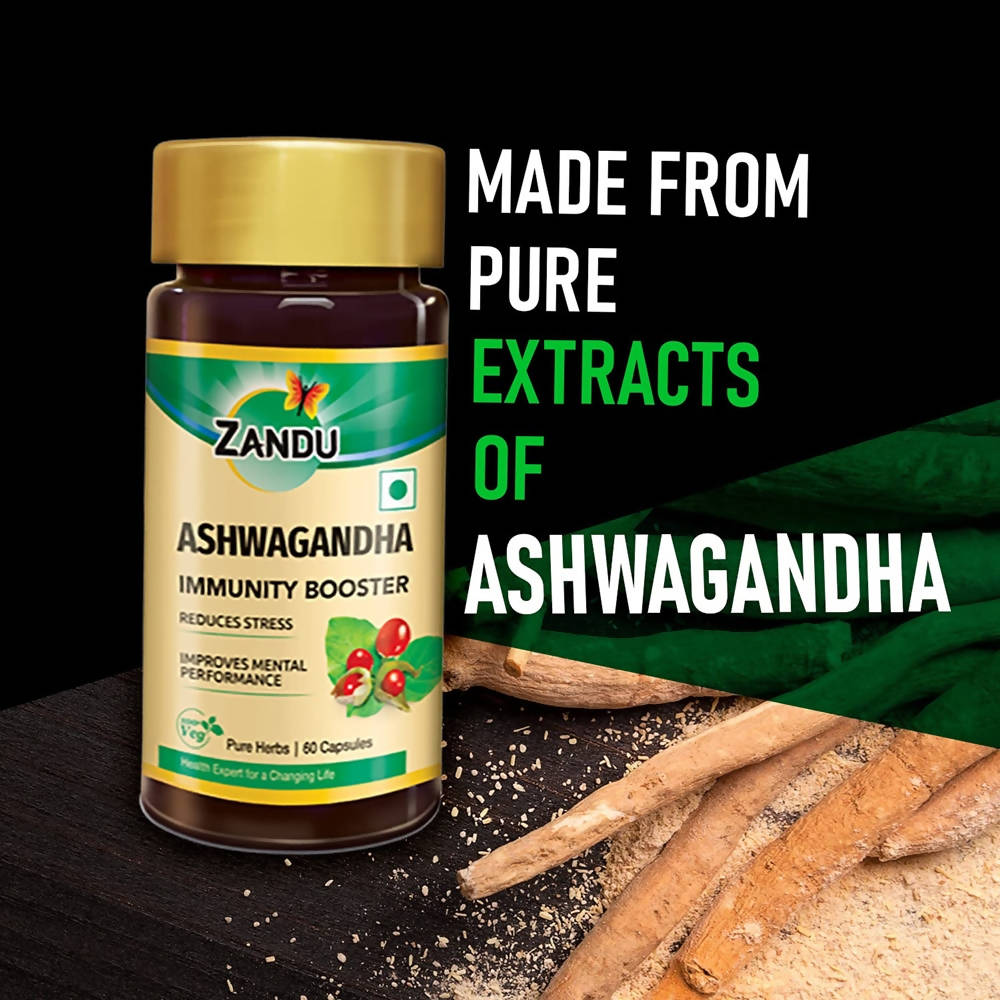 Zandu Ashwagandha Immunity Booster Capsules