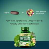 Thumbnail for Himalayan Organics Immunity Multivitamin with Probiotics Tablets