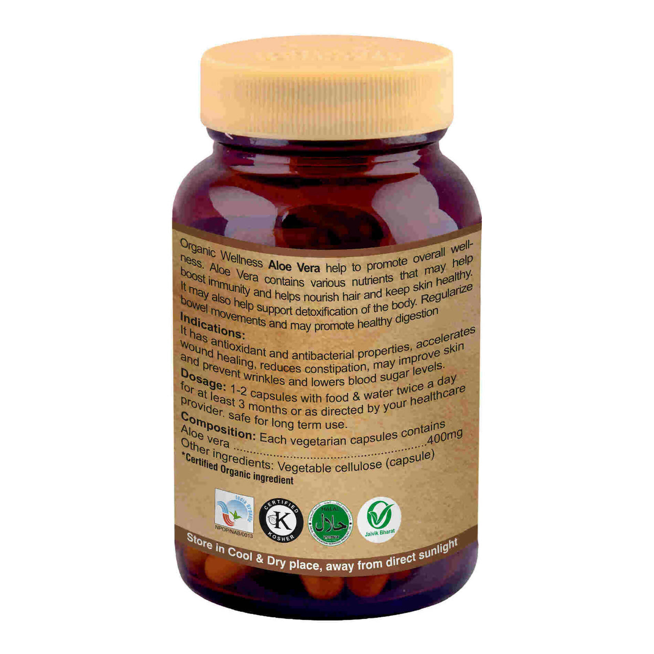 Organic Wellness Aloe Vera Capsules