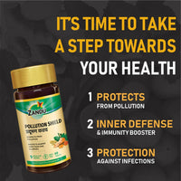 Thumbnail for Zandu Pollution Shield Tablets