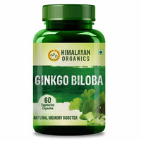 Thumbnail for Himalayan Organics Ginkgo Biloba Vegetarian Capsules