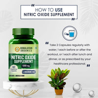 Thumbnail for Himalayan Organics Nitric Oxide Supplement 1400 mg Tablets