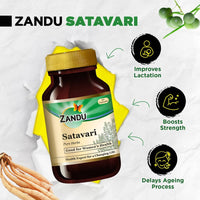 Thumbnail for Zandu Satavari Pure Herbs Capsules