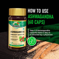 Thumbnail for Zandu Ashwagandha Immunity Booster Capsules