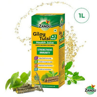 Thumbnail for Zandu Giloy Tulsi Juice (3 herbs)