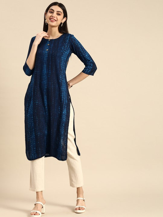 abstract-printed-indigo-straight-kurta