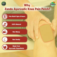 Thumbnail for Zandu Ayurvedic Knee Pain Relief Patch