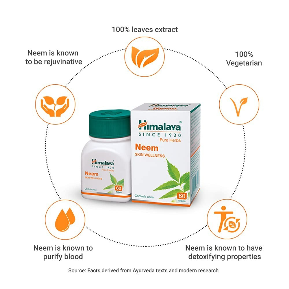 Himalaya Wellness Pure Herbs Neem Skin Wellness