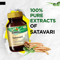 Thumbnail for Zandu Satavari Pure Herbs Capsules