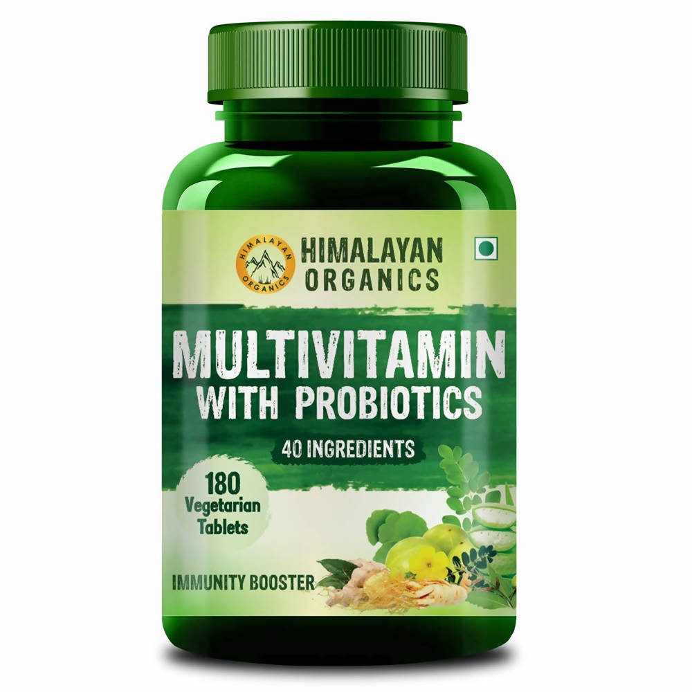 Himalayan Organics Immunity Multivitamin with Probiotics Tablets