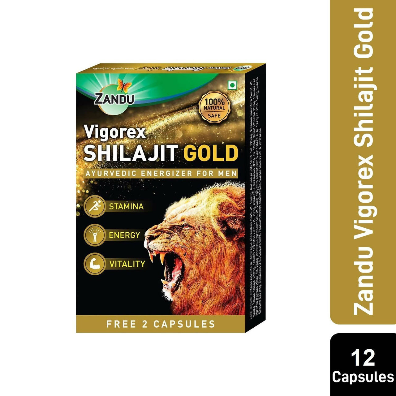 Zandu Vigorex Sj Gold Capsules