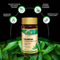 Thumbnail for Zandu Kalamegha Good For Liver Health Capsules