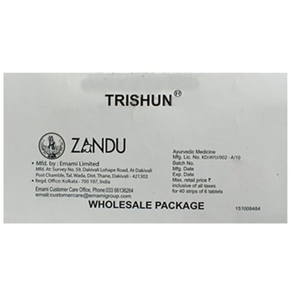 zandu-trishun-tablets