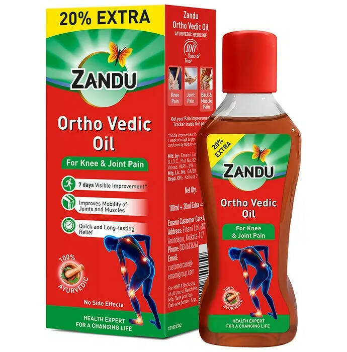 Zandu Ortho Vedic Knee & Joint Pain Oil