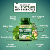 Thumbnail for Himalayan Organics Immunity Multivitamin with Probiotics Tablets