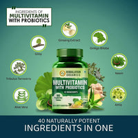 Thumbnail for Himalayan Organics Immunity Multivitamin with Probiotics Tablets